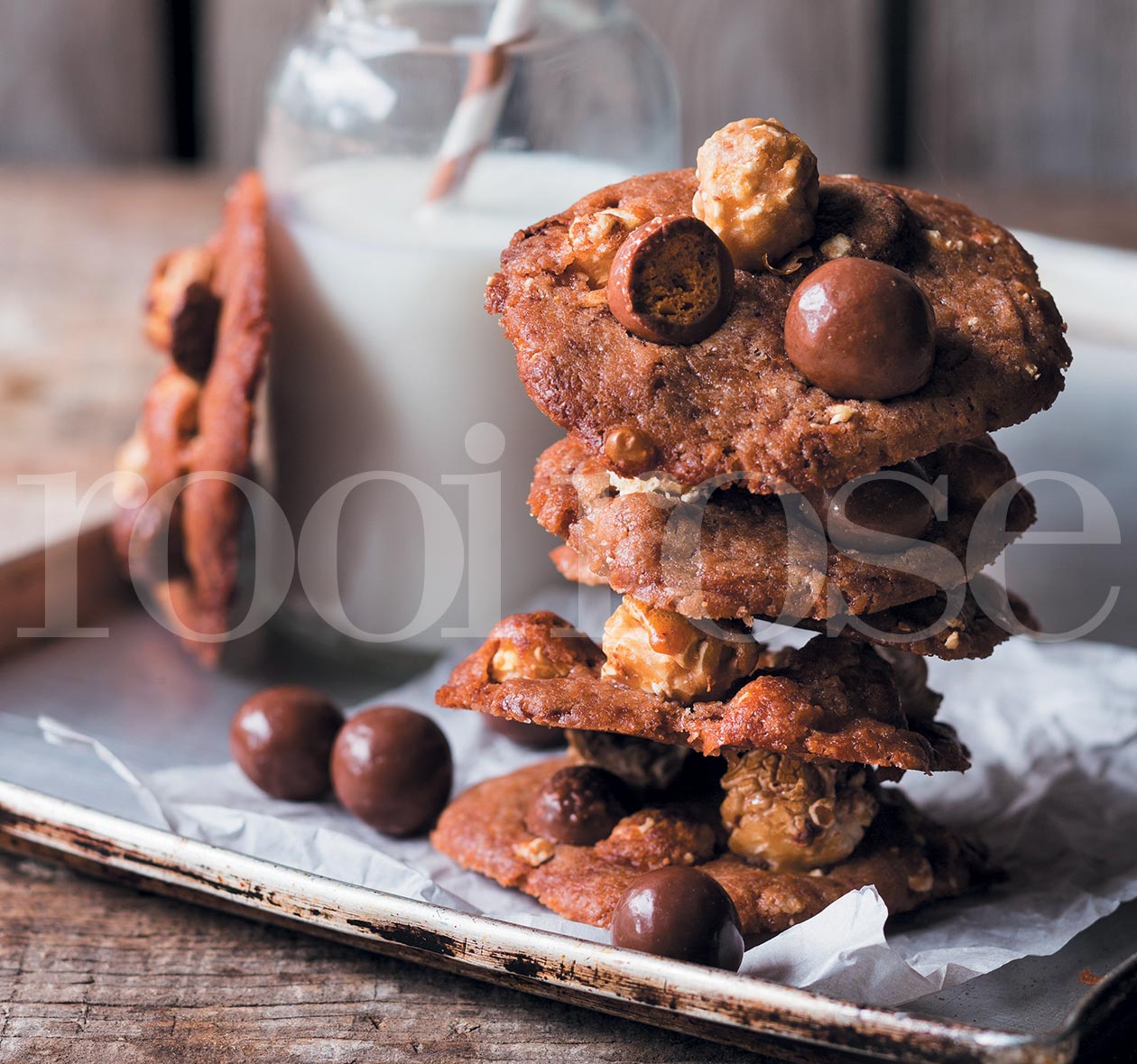 Koekies-met-karamelspringmielies-en-mout