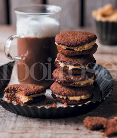 Laekoolhidraat-koffiekoekies