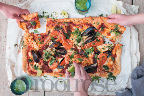 Luukse-seekos-pizza