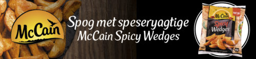 Promosie McCain Spicy Wedges Top Banner