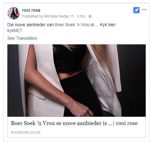 rooi rose vertaling stap 4