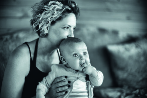 Adelle Jung en baba