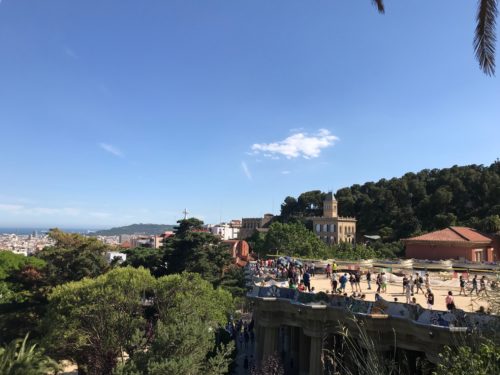Margaret Gardiner se wêreld: Barcelona Dag 2 : Park Guell