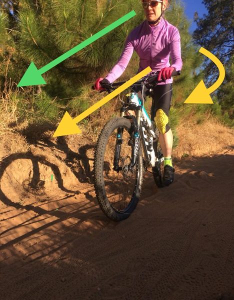 Bergfietsry: Oorwin sagte sand