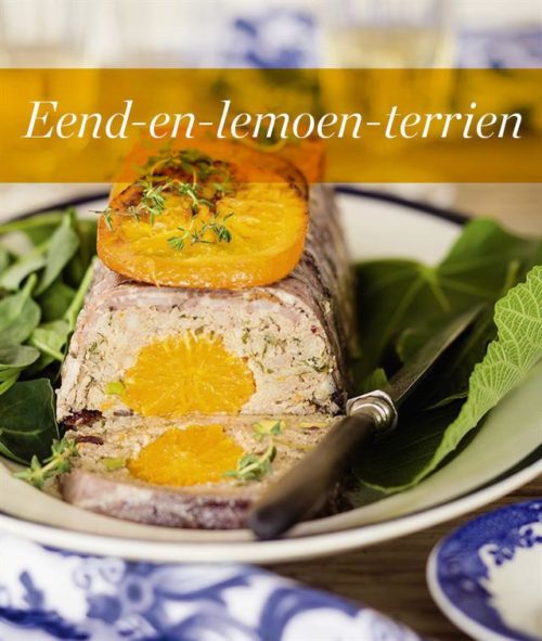 eend-en-lemoenterrien nostalgiese kersspyskaart