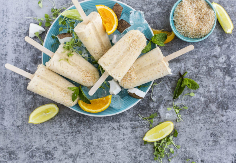 Ryspoedingyslollies met Geroosterde Klapper