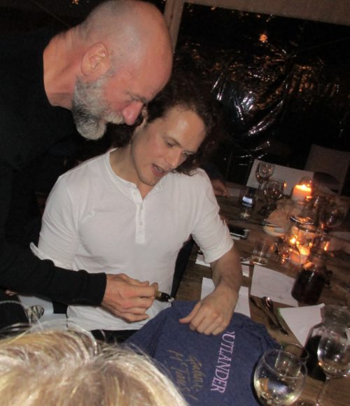 Sam Heughan ontgin nuwe horisonne