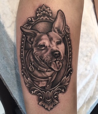 tatoekoors-tamar-thorn-hond