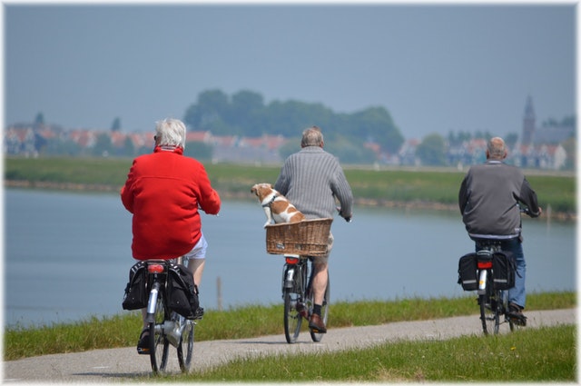 Jy’s nooit te oud vir fietsry nie