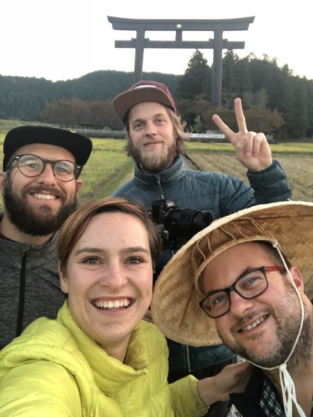 Erns kuier elders, maar die keer in Japan!