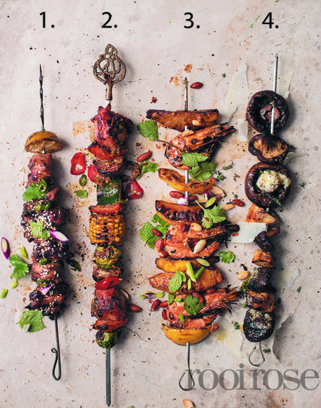 Slim idees vir sosaties Die beste bykosse vir jou braai