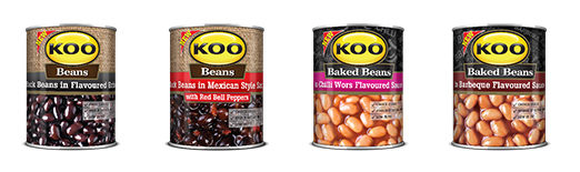 KOO bly bobaas met hulle nuwe verskeidenheid KOO-bone