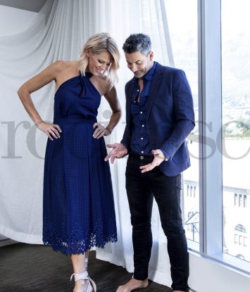 Agter die skerms met Christi en Nico Panagio
