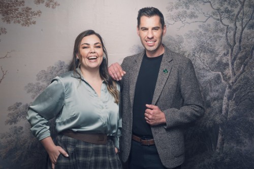 Kokkedoor: Klassiek se beoordelaars Jess van Dyk en Herman Lensing. Foto: Gys Loubser
