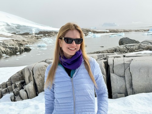 Magda Wierzycka in Antarktika