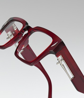 Geometriese ontwerpe is tans 'n gewilde ontwerpstyl. Foto: Vooglam Eyewear