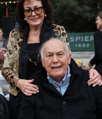 Die glanspaartjie Caro en Christo Wiese (bekende sakeman en eienaar van onder meer Lourensford wynlandgoed). Foto: Clifford Roberts