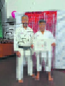 leerder haal junior swartgordel