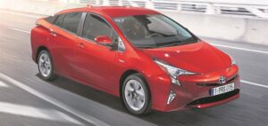 New Toyota Prius really comfortable