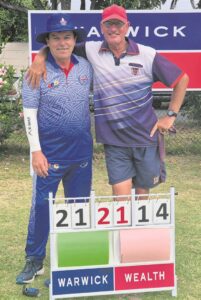 D’ville led pack at WP Masters bowling