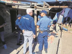 Winde observes law enforcement in action