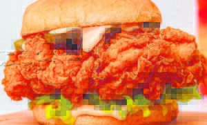 Try this fried-chicken burger