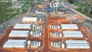 Eskom-battery op pad