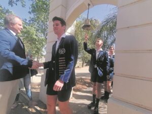 Plaaslike matrieks stap uit