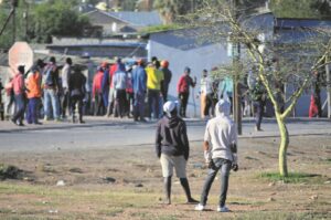 Unrest in Nkqubela