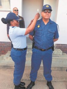 Swartland officers advance