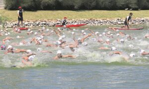 Bridge House Mile is back at the Berg River Dam after a three-year absence due to Covid