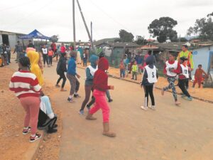 Straatsport teen die gebruik van dwelms ingespan