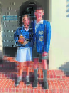 Broer en suster presteer