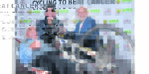 Put wheel to heal for cancer, multiple sclerosis awareness