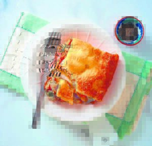 Heerlike groente-lasagne