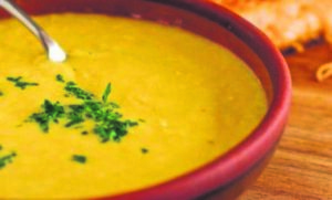 Creamy corn soup