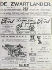 Die pad van ‘Swartland Gazette’