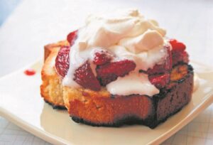 Madeira dessert with twist