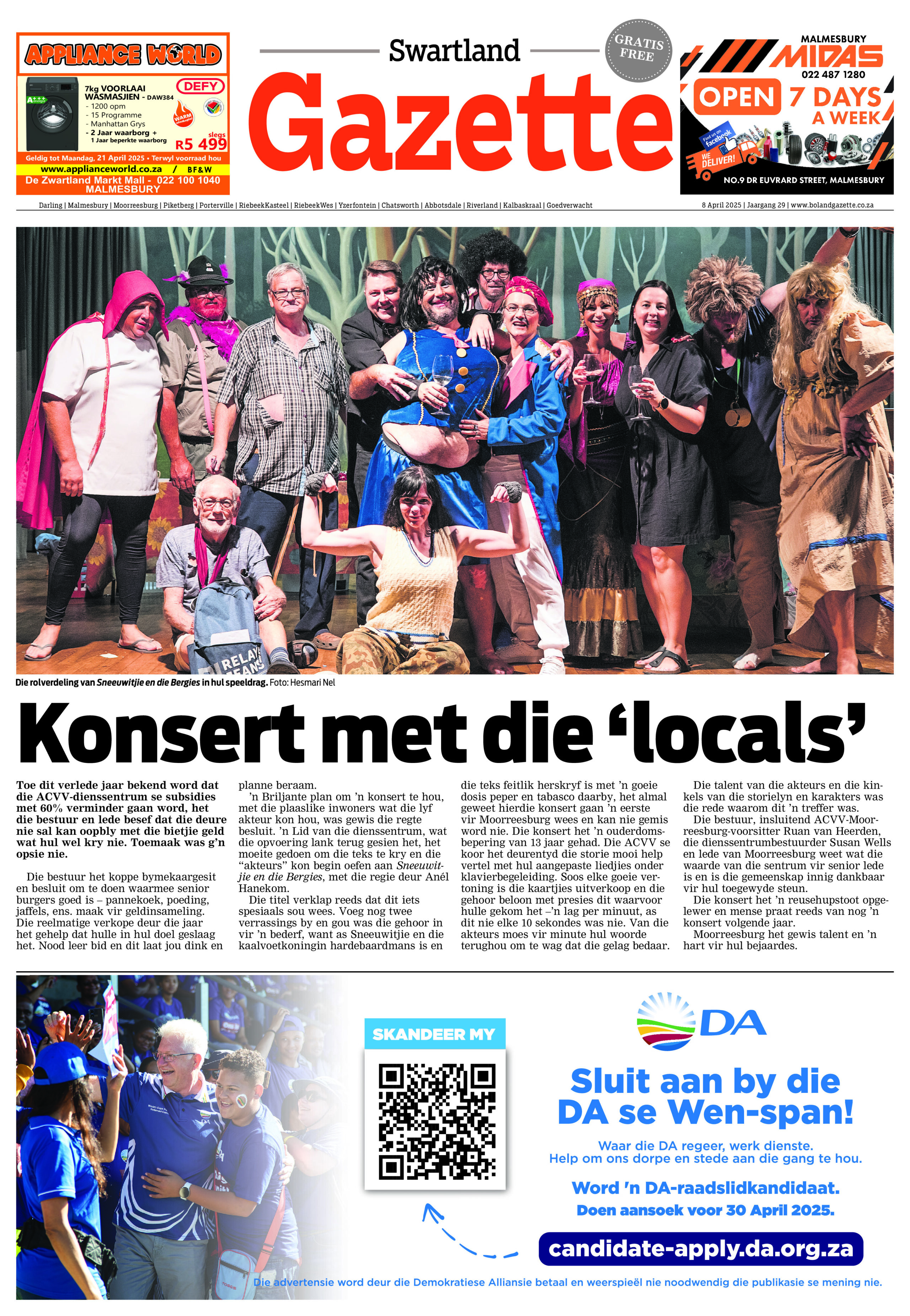 Swartland Gazette E-edition – 8 April 2025