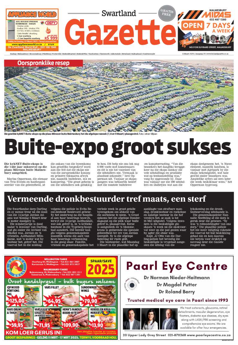 Swartland Gazette E-edition – 11 March 2025