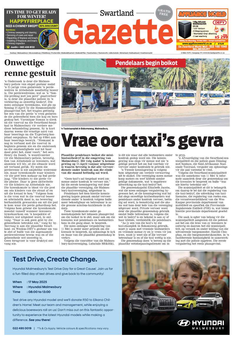 Gazette E-edition – 13 May 2025