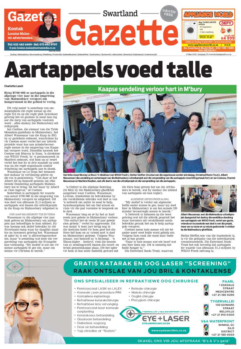 Swartland Gazette- E-edition – 27 May 2025