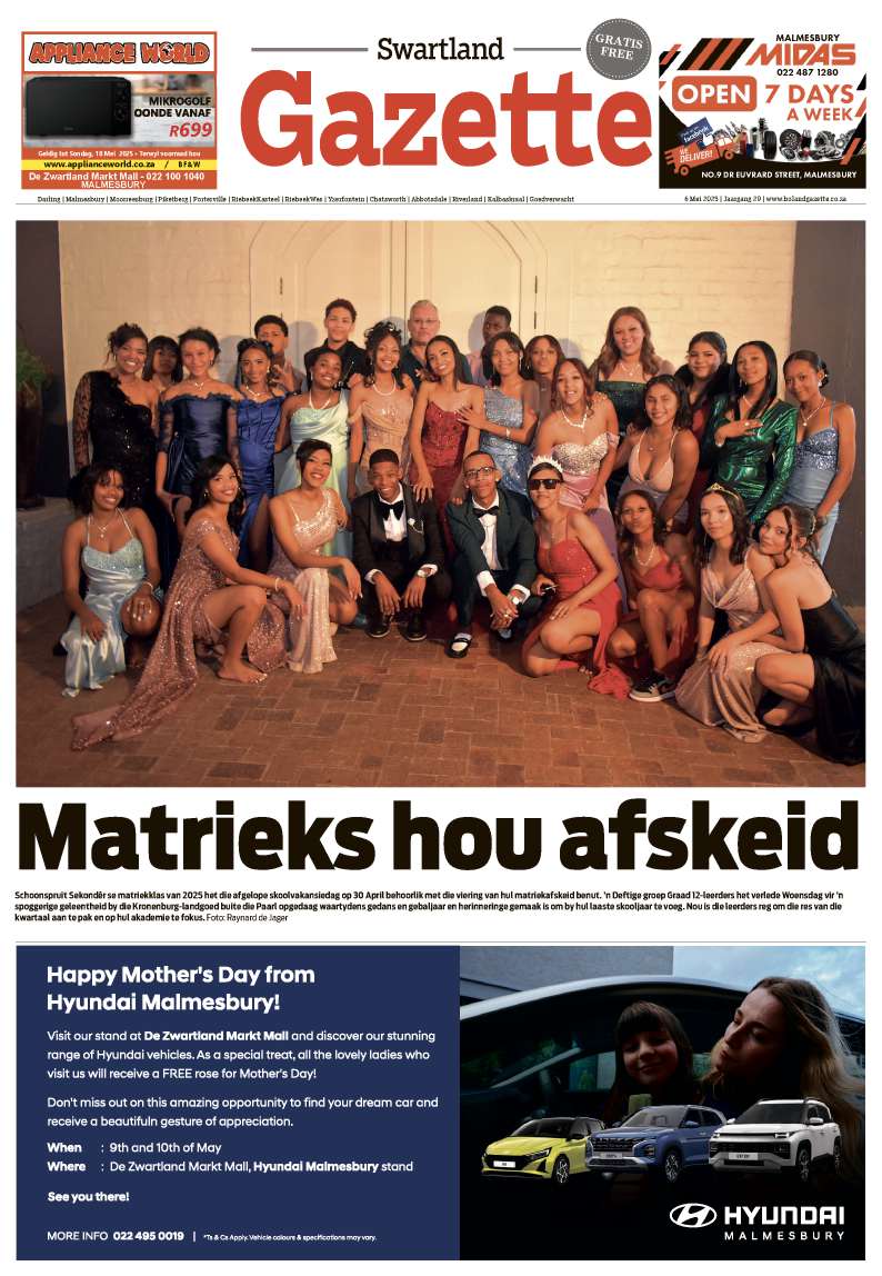 Swartland Gazette – E-edition – 6 May 2025