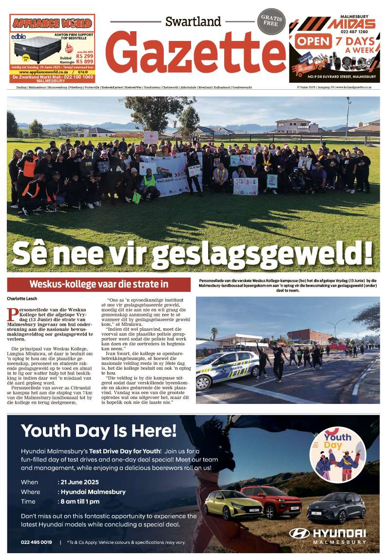 Swartland Gazette – E-edition – 17 June 2025