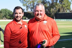 Onnie, oud-leerder lig saam die vinger in provinsiale T20-wedstryd