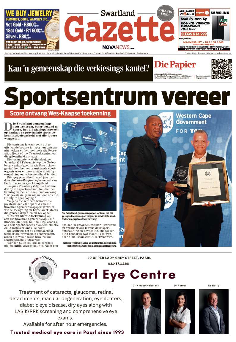 Swartland Gazette – E-edition – 3 March 2026