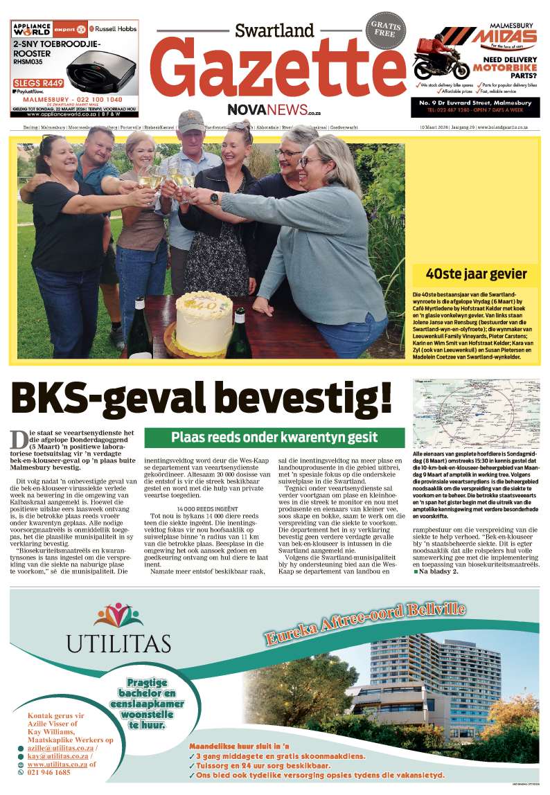 Swartland Gazette – E-edition – 10 March 2026