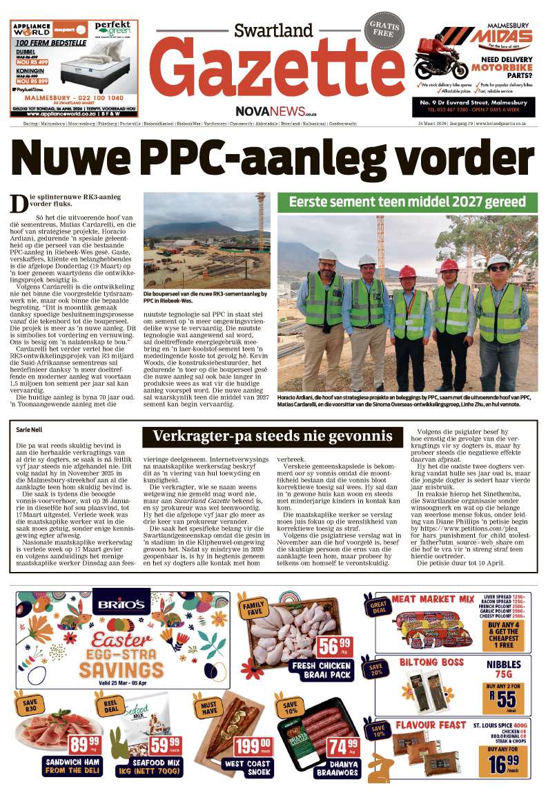 Swartland Gazette – E-edition – 24 March 2026