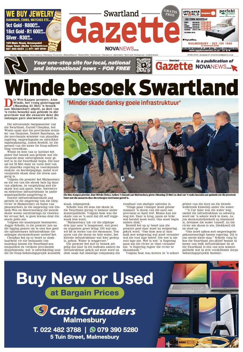 Swartland Gazette – E-edition – 26 May 2026