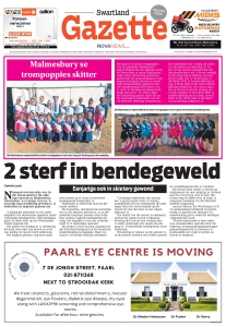Swartland Gazette E-edition cover